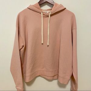 Pink Everlane hoodie
